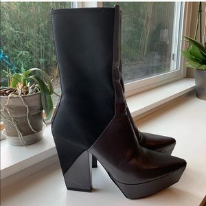Jil Sander by Raf Simons Fall 2007 boots size 9